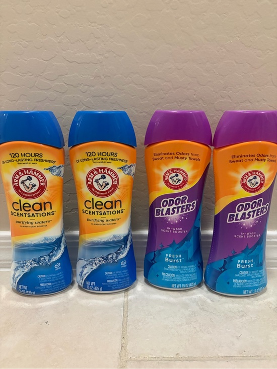 Arm & Hammer Other - Arm & Hammer Clean Scentsations & Odor Blasters Scent Boosters - Blue & Purple